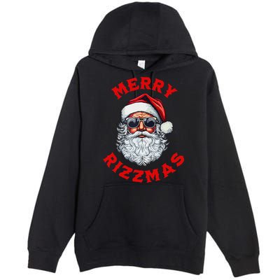 Merry Rizzmas Sigmas Gen Alpha Middle School Christmas Premium Pullover Hoodie