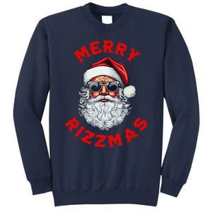 Merry Rizzmas Sigmas Gen Alpha Middle School Christmas Sweatshirt