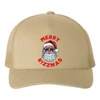 Merry Rizzmas Sigmas Gen Alpha Middle School Christmas Yupoong Adult 5-Panel Trucker Hat