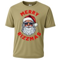 Merry Rizzmas Sigmas Gen Alpha Middle School Christmas Cooling Performance Crew T-Shirt