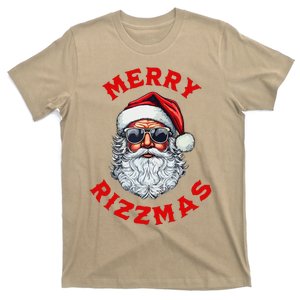 Merry Rizzmas Sigmas Gen Alpha Middle School Christmas T-Shirt