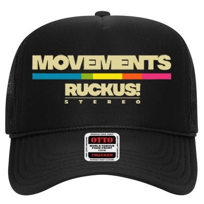 Movements Ruckus! Stereo High Crown Mesh Back Trucker Hat