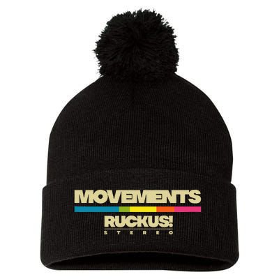 Movements Ruckus! Stereo Pom Pom 12in Knit Beanie