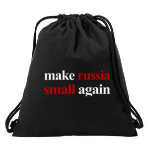 Make Russia Small Again Drawstring Bag