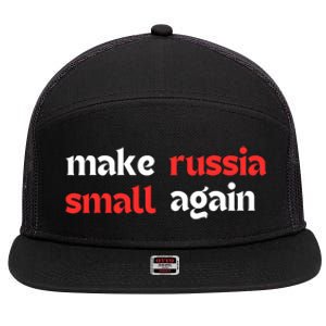 Make Russia Small Again Trending Zelenskyy Riffs On Trump Annoyed The Kremlin 7 Panel Mesh Trucker Snapback Hat