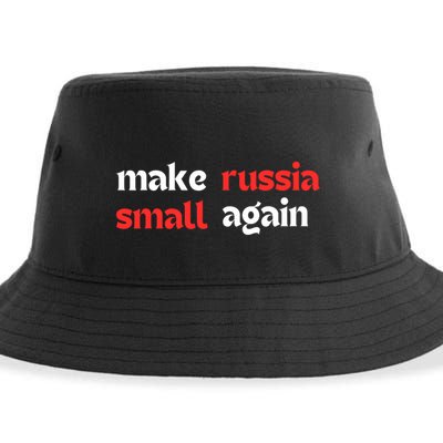 Make Russia Small Again Trending Zelenskyy Riffs On Trump Annoyed The Kremlin Sustainable Bucket Hat