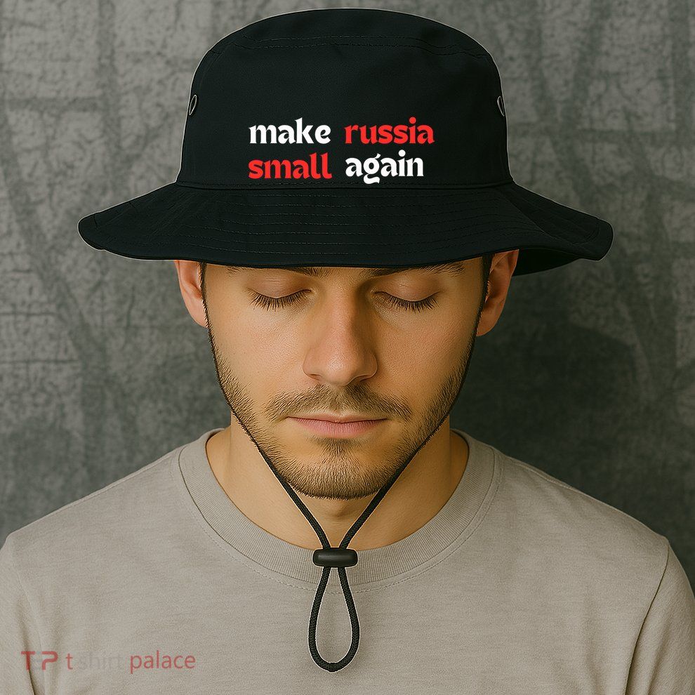 Make Russia Small Again Trending Zelenskyy Riffs On Trump Annoyed The Kremlin Bucket Hat