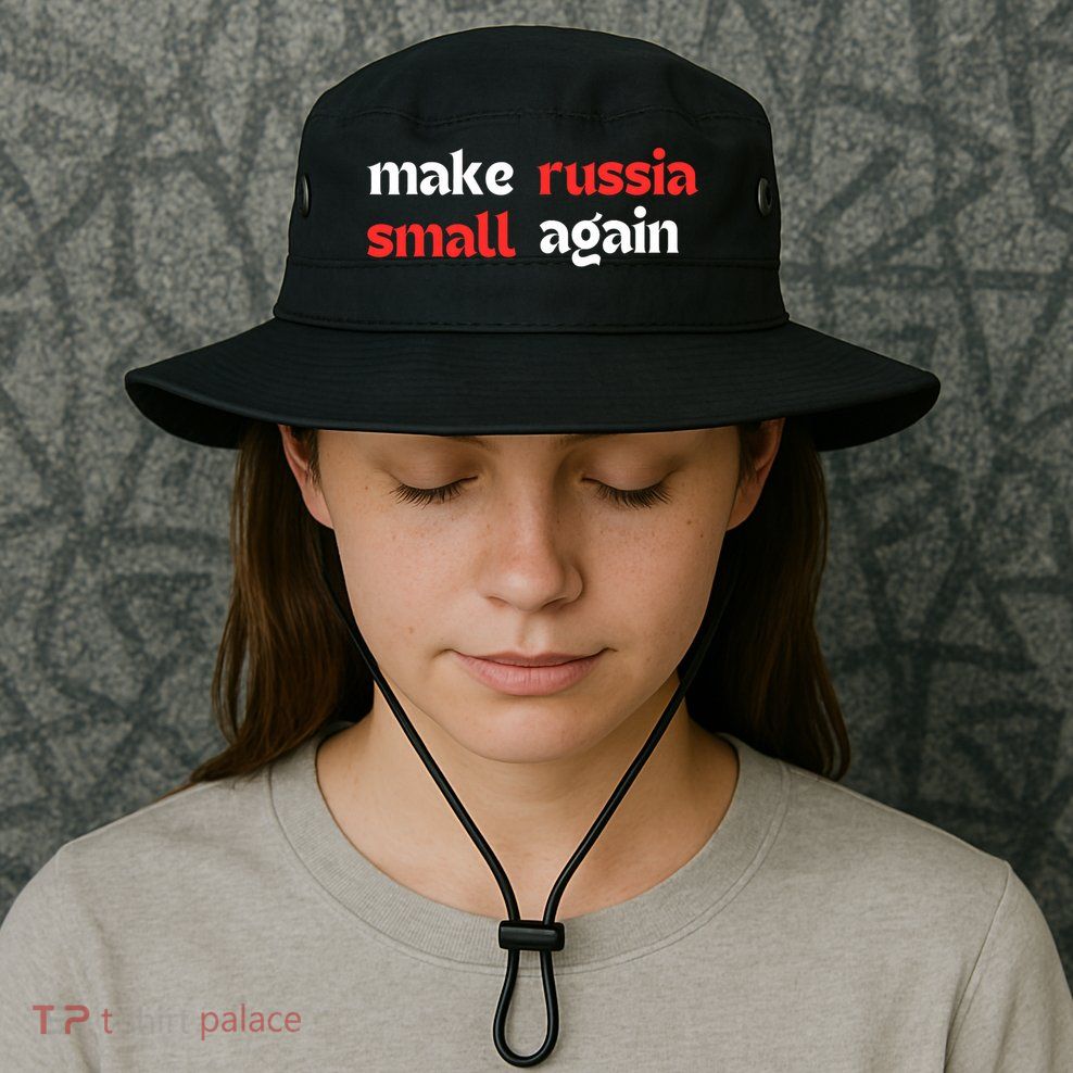 Make Russia Small Again Trending Zelenskyy Riffs On Trump Annoyed The Kremlin Bucket Hat