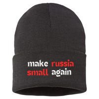 Make Russia Small Again Trending Zelenskyy Riffs On Trump Annoyed The Kremlin Sustainable Knit Beanie