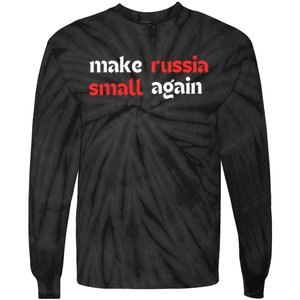 Make Russia Small Again Trending Zelenskyy Riffs On Trump Annoyed The Kremlin Tie-Dye Long Sleeve Shirt