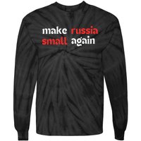 Make Russia Small Again Trending Zelenskyy Riffs On Trump Annoyed The Kremlin Tie-Dye Long Sleeve Shirt