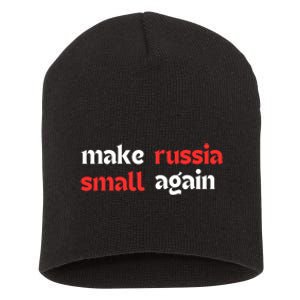 Make Russia Small Again Trending Zelenskyy Riffs On Trump Annoyed The Kremlin Short Acrylic Beanie