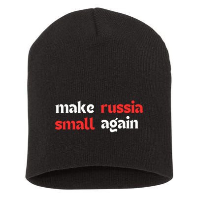 Make Russia Small Again Trending Zelenskyy Riffs On Trump Annoyed The Kremlin Short Acrylic Beanie