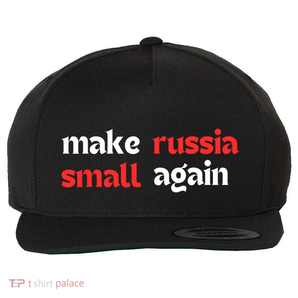 Make Russia Small Again Trending Zelenskyy Riffs On Trump Annoyed The Kremlin Wool Snapback Cap