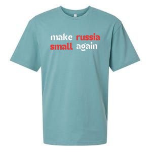 Make Russia Small Again Trending Zelenskyy Riffs On Trump Annoyed The Kremlin Sueded Cloud Jersey T-Shirt