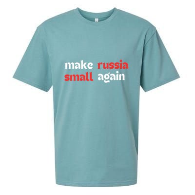 Make Russia Small Again Trending Zelenskyy Riffs On Trump Annoyed The Kremlin Sueded Cloud Jersey T-Shirt
