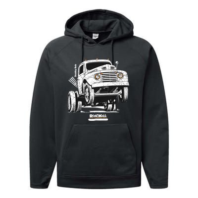 Motortrend Roadkill Stubby Bob Performance Fleece Hoodie