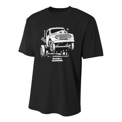 Motortrend Roadkill Stubby Bob Youth Performance Sprint T-Shirt