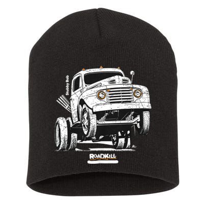 Motortrend Roadkill Stubby Bob Short Acrylic Beanie