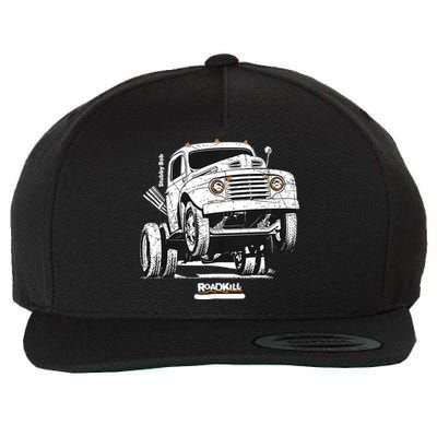 Motortrend Roadkill Stubby Bob Wool Snapback Cap