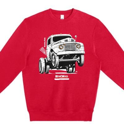 Motortrend Roadkill Stubby Bob Premium Crewneck Sweatshirt