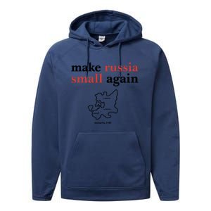 Make Russia Small Again Zelenskyy Trending Quote Annoyed The Kremlin Performance Fleece Hoodie