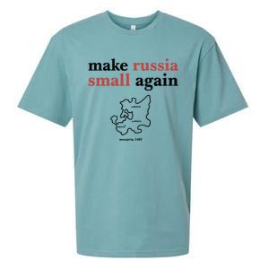 Make Russia Small Again Zelenskyy Trending Quote Annoyed The Kremlin Sueded Cloud Jersey T-Shirt