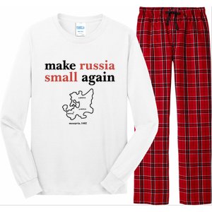 Make Russia Small Again Zelenskyy Trending Quote Annoyed The Kremlin Long Sleeve Pajama Set