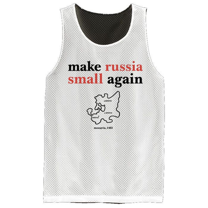 Make Russia Small Again Zelenskyy Trending Quote Annoyed The Kremlin Mesh Reversible Basketball Jersey Tank