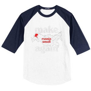 Make Russia Small Again Make Russia Small Again Baseball Sleeve Shirt