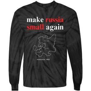 Make Russia Small Again Make Russia Small Again Tie-Dye Long Sleeve Shirt