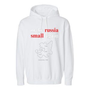 Make Russia Small Again Make Russia Small Again Garment-Dyed Fleece Hoodie