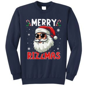 Merry Rizzmas Sigmas Gen Alpha Funny Christmas Santa Claus Sweatshirt