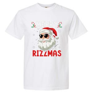 Merry Rizzmas Sigmas Gen Alpha Funny Christmas Santa Claus Garment-Dyed Heavyweight T-Shirt