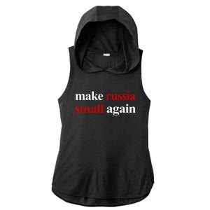 Make Russia Small Again Make Russia Small Again Ladies PosiCharge Tri-Blend Wicking Draft Hoodie Tank