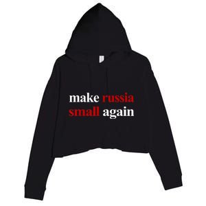 Make Russia Small Again Make Russia Small Again Crop Fleece Hoodie