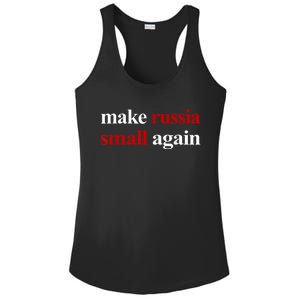 Make Russia Small Again Make Russia Small Again Ladies PosiCharge Competitor Racerback Tank