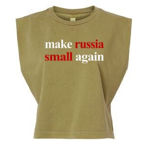 Make Russia Small Again Make Russia Small Again Garment-Dyed Women's Muscle Tee