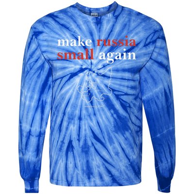 Make Russia Small Again Tie-Dye Long Sleeve Shirt