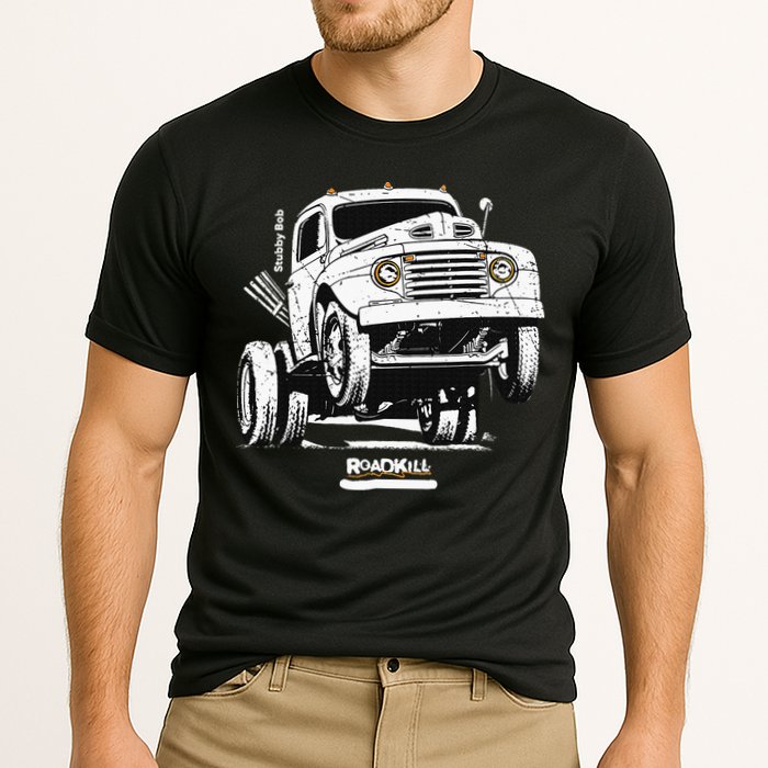 Motortrend Roadkill Stubby Bob Cooling Performance Crew T-Shirt