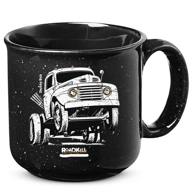 Motortrend Roadkill Stubby Bob 15oz Campfire Ceramic Mug