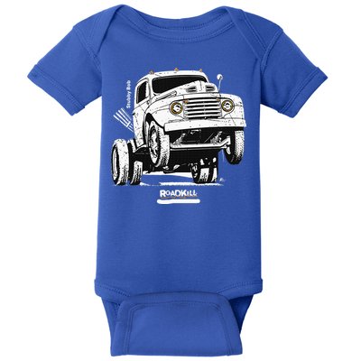 Motortrend Roadkill Stubby Bob Baby Bodysuit