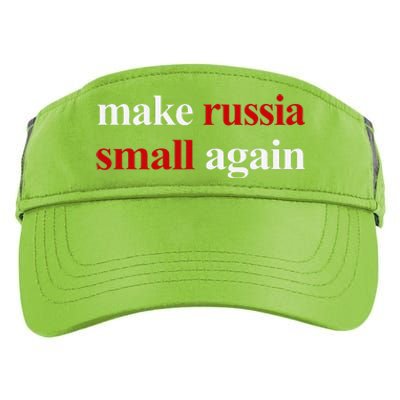 Make Russia Small Again Make Russia Small Again Gift Adult Drive Performance Visor