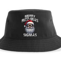 Merry Rizzmas Sigmas Gen Alpha Funny Christmas Santa Claus Gift Sustainable Bucket Hat