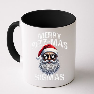Merry Rizzmas Sigmas Gen Alpha Funny Christmas Santa Claus Gift Mug
