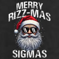 Merry Rizzmas Sigmas Gen Alpha Funny Christmas Santa Claus Gift 11oz C Handle Ceramic Mug