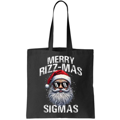 Merry Rizzmas Sigmas Gen Alpha Funny Christmas Santa Claus Gift Bag