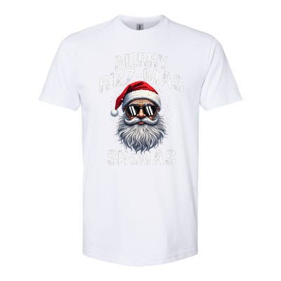 Merry Rizzmas Sigmas Gen Alpha Funny Christmas Santa Claus Gift Softstyle CVC T-Shirt