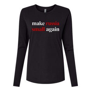 Make Russia Small Again Make Russia Small Again Womens Cotton Relaxed Long Sleeve T-Shirt