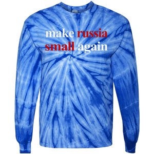 Make Russia Small Again Make Russia Small Again Tie-Dye Long Sleeve Shirt